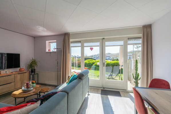 Deluxe-Apartment, 2 Schlafzimmer | Wohnzimmer