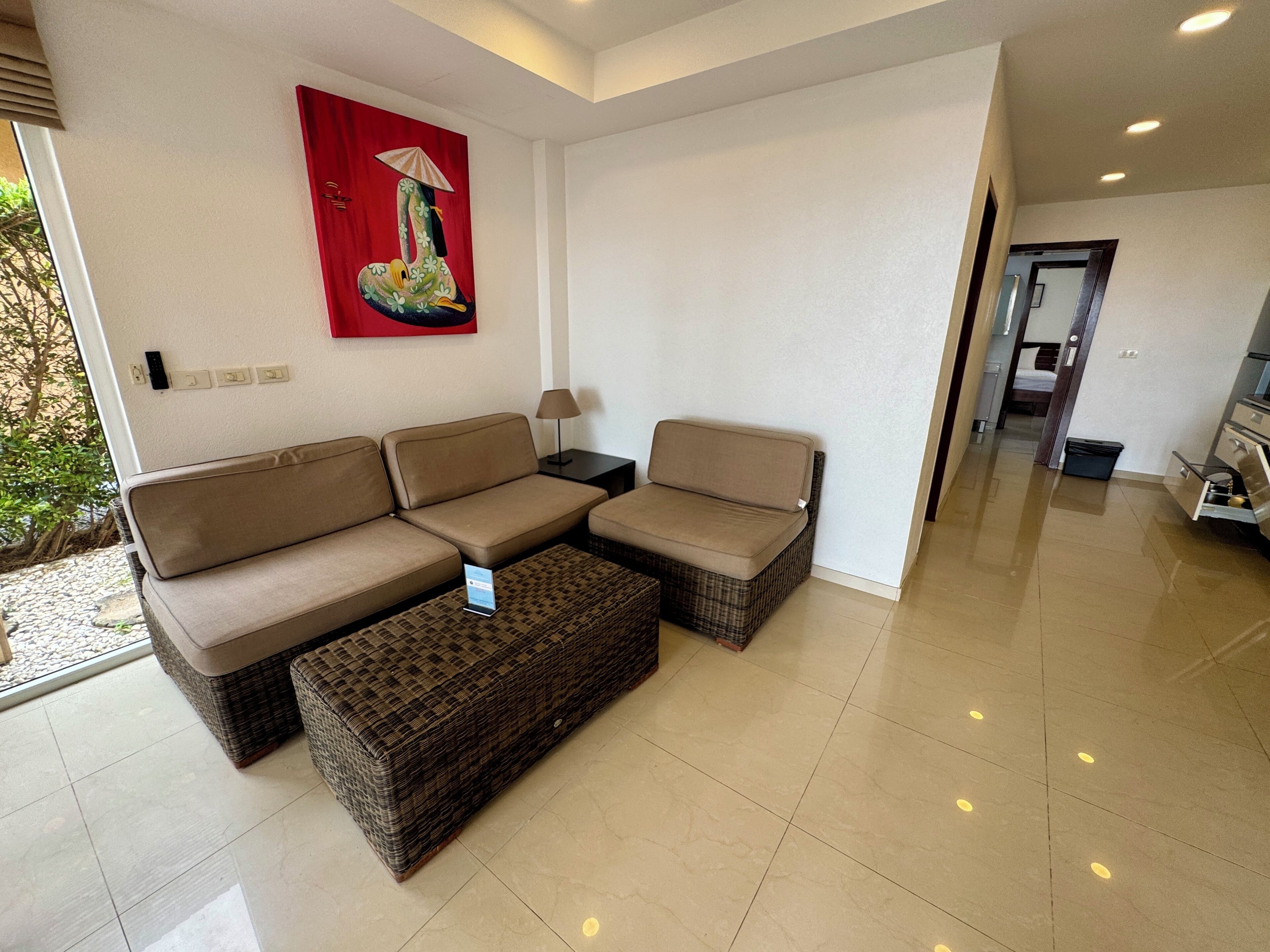 Luxury Villa, 4 Bedrooms, Beachfront | Living area