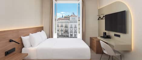 Suite Ville, 2 chambres, balcon, vue sur la ville | Minibar, coffre-fort, rideaux dâobscurcissement