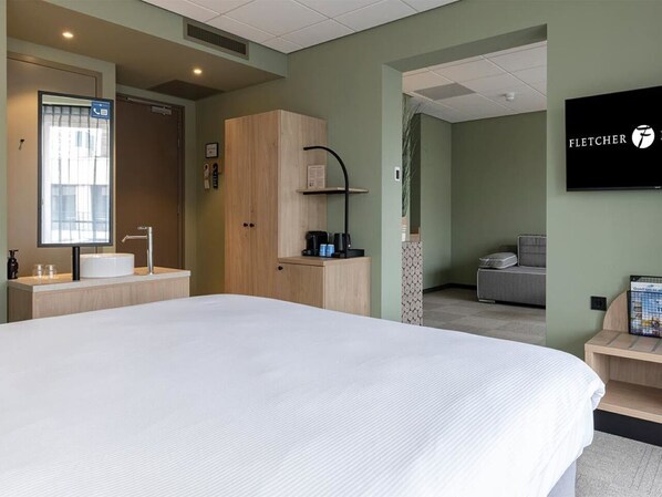 Wifi gratis y ropa de cama 