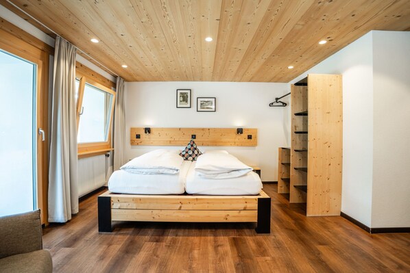 Camera doppia, vista montagna | Una scrivania, Wi-Fi gratuito