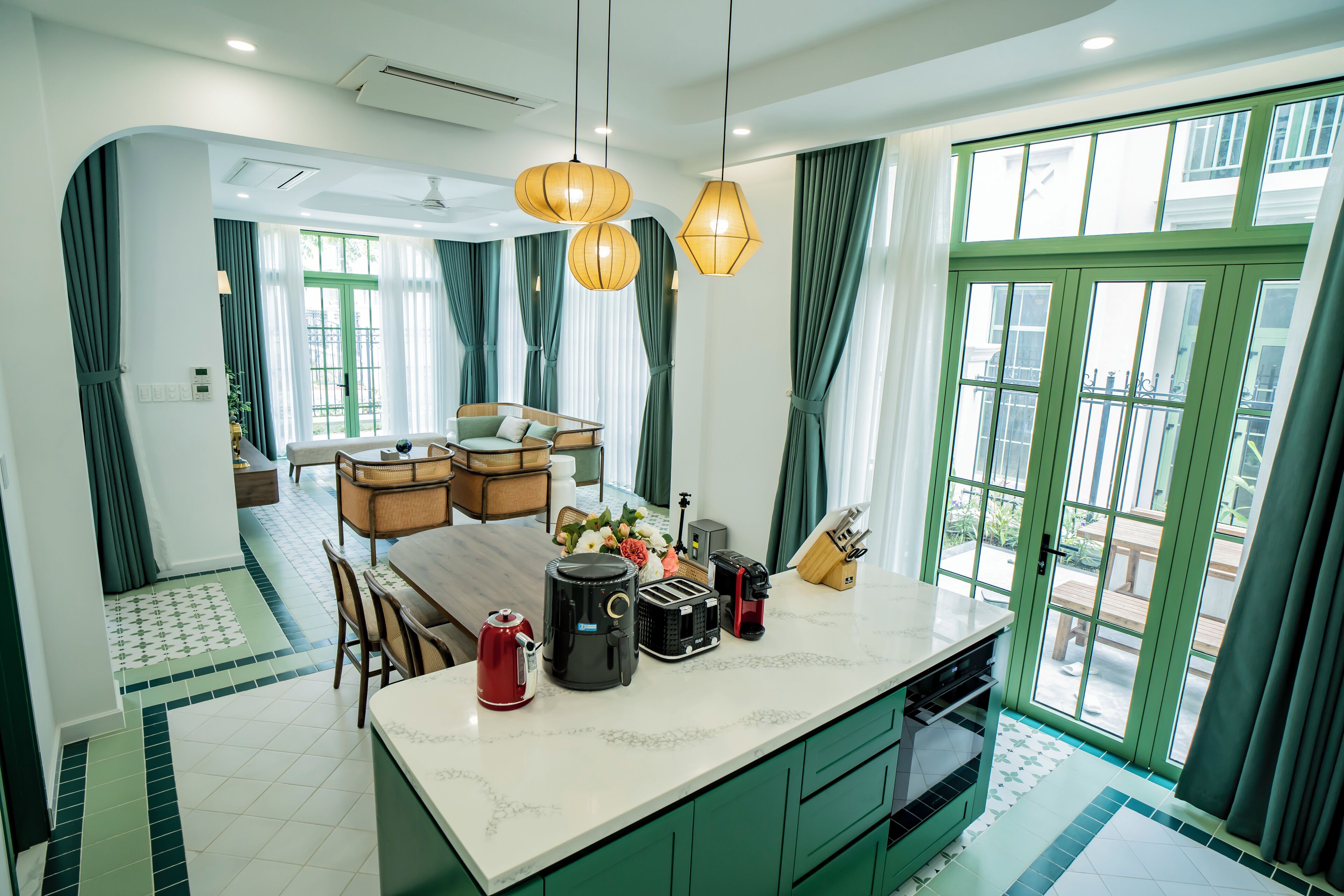 Family Villa, Garden View | Premium bedding, memory-foam beds, minibar, free WiFi