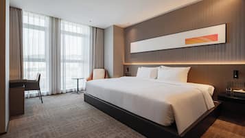 Kamar Triple Eksklusif, pemandangan kota | Meja kerja, ruang kerja ramah laptop, dan Wi-Fi gratis