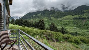 Deluxe Double Room, Balcony | Desk, iron/ironing board, free WiFi, bed sheets