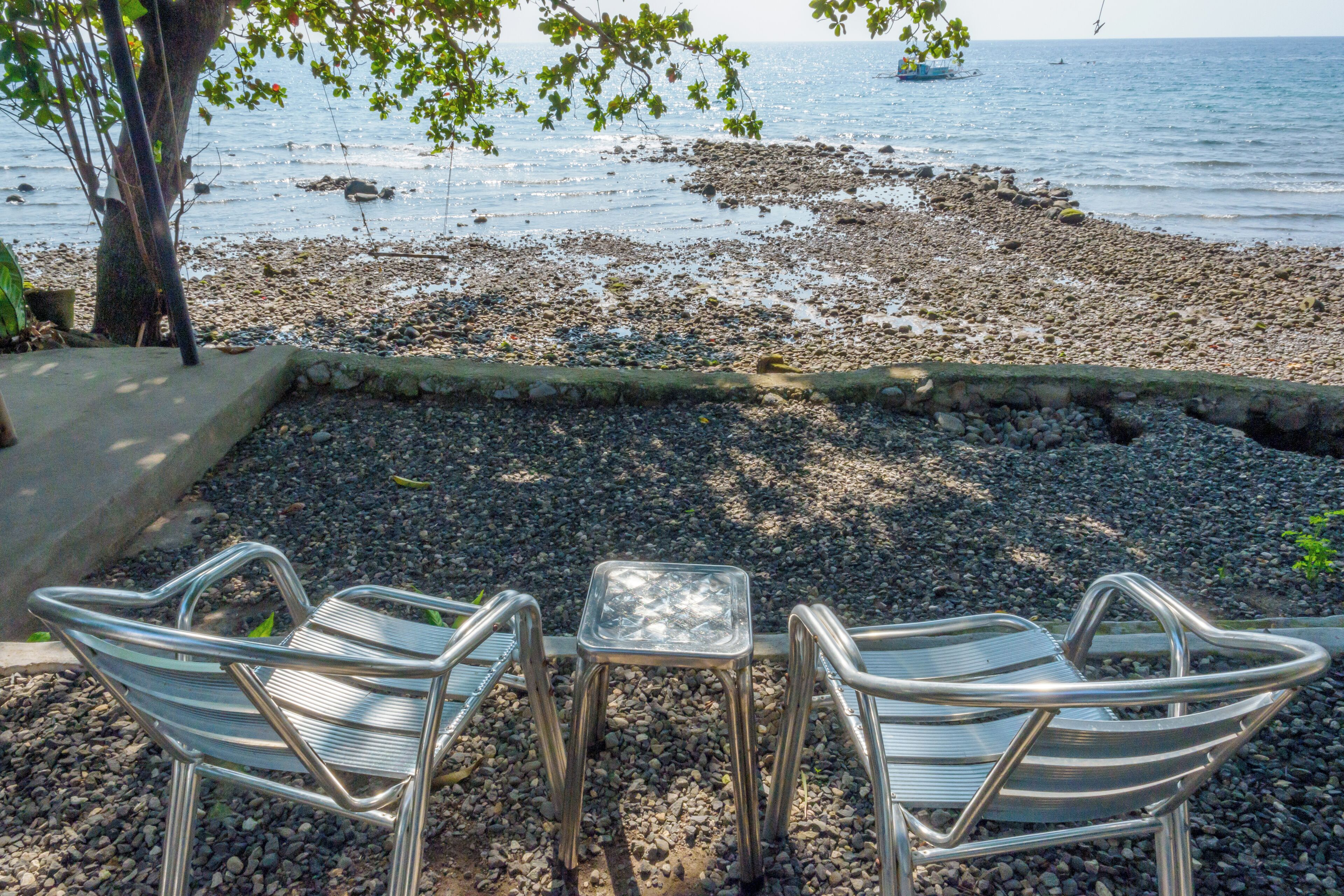 Playa privada, camas de playa gratis, buceo, snorkel