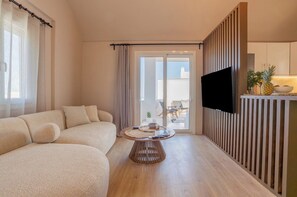 Fernseher, Kamin