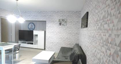 Grand appartement F4 à Vernet les bains 3 étoiles