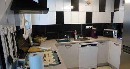 Large F4 apartment in Vernet les bains 3 stars