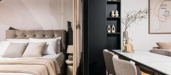 Spaciouses 1-bedroom apartments with AC, WiFi in superb Bilice