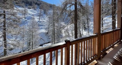 Superbe Studio Cosy, Terrasse, parking, casier Ă ski proches pistes.