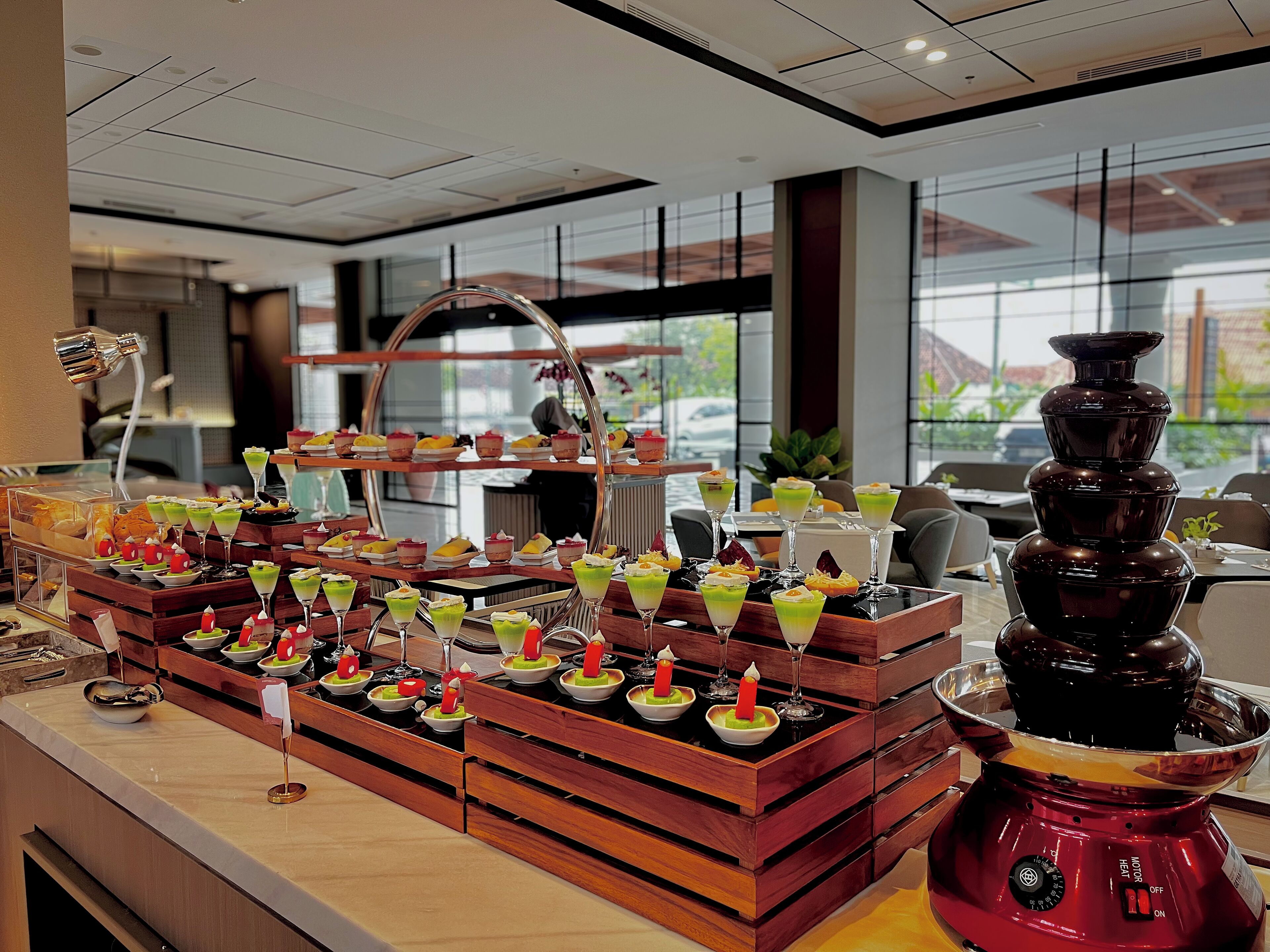 Desayuno buffet incluido todos los días 