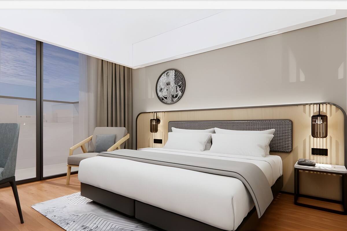 Coffres-forts dans les chambres, bureau, Wi-Fi gratuit, draps fournis