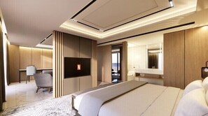 Junior Suite | In-room safe, desk, free WiFi, bed sheets
