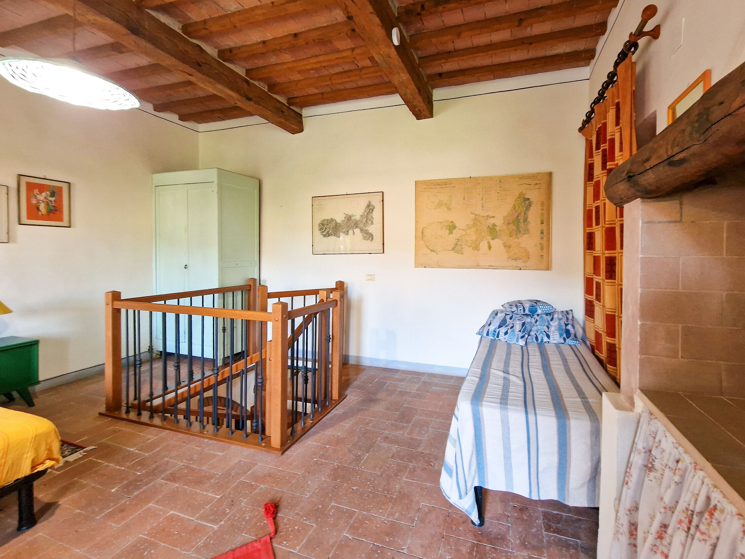 1 habitación y ropa de cama 