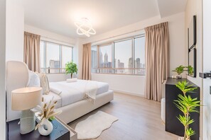 2 slaapkamers, een kluis op de kamer, een strijkplank/strijkijzer