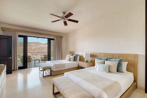 3 habitaciones, escritorio, tabla de planchar con plancha y wifi 