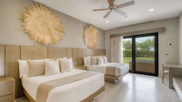 3 habitaciones, escritorio, tabla de planchar con plancha y wifi