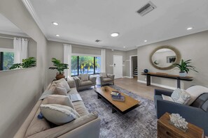 TV, books, offices