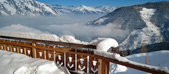 Cosy apartment in villa for 17 guests with WIFI, TV, balcony, panoramic view and parking