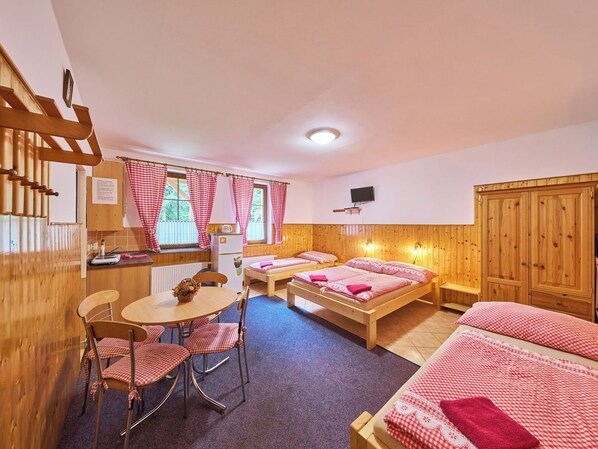 1 chambre, accès au Wi-Fi (inclus)