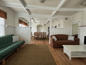 Smart TV, fireplace - Newly Renovated 4 Bedroom 2 Bath Condo on Ocean Ave. w/ Ocean Views from Deck! (Ocean City)