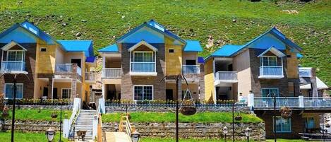 Fassade der Unterkunft