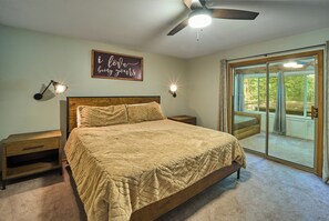 3 bedrooms, iron/ironing board, free WiFi, bed sheets