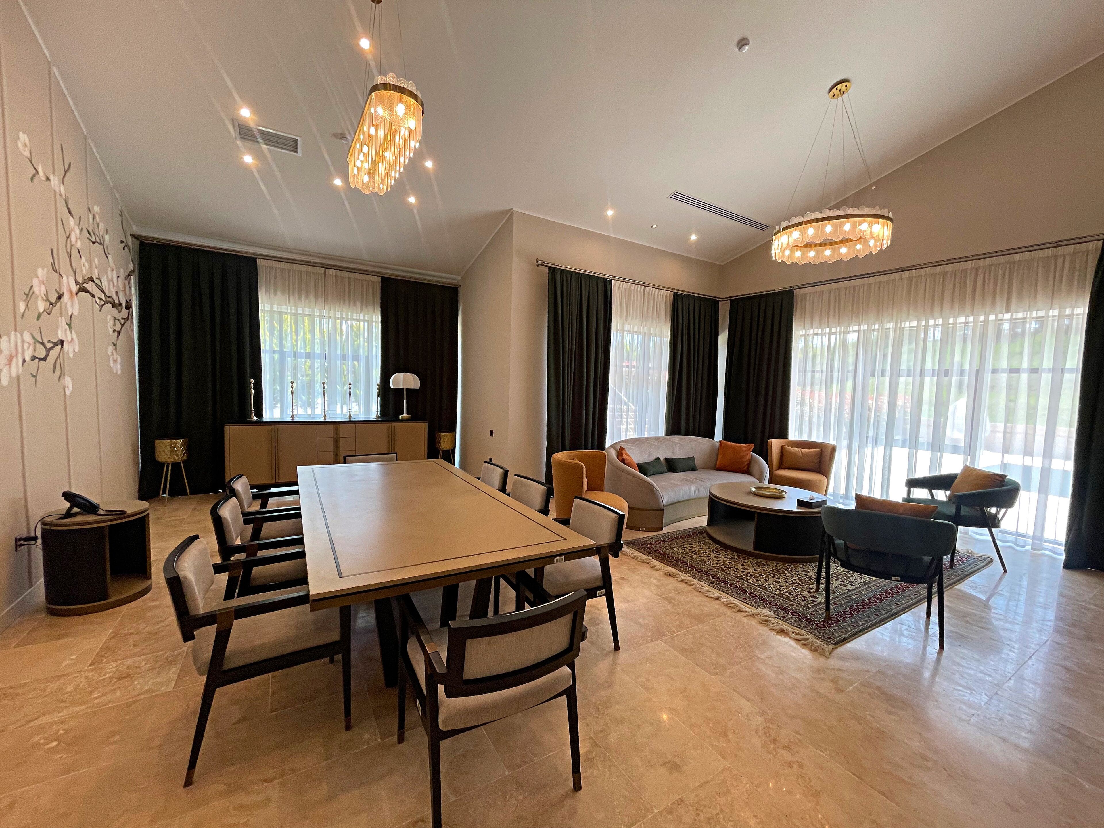 Four-Bedroom Villa | Living area