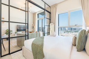 1 chambre, coffres-forts dans les chambres, fer et planche à repasser