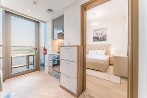 1 bedroom, in-room safe, iron/ironing board, free WiFi