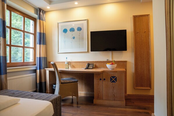Ropa de cama hipoalergénica y minibar 
