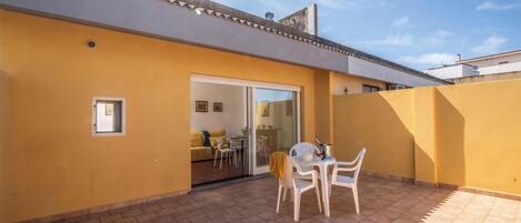 Standaard penthouse, meerdere slaapkamers (Una Finestra Sul Porto) | Buiten dineren