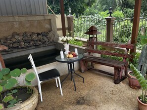 Overnattingsstedets uteområder