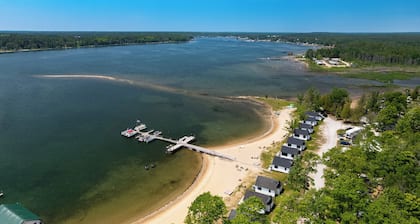 Beach & Dock Access: Upper Peninsula Cabin Retreat