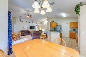 House (3 Bedrooms) | Interior - Family Home w/ Pool: Visit Disney & Orlando Parks! (Davenport)