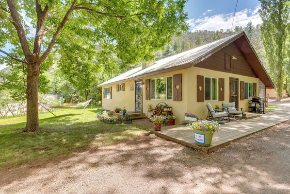 House (3 Bedrooms) | Front of property - Hike On-site: Mountain-view Hideaway in Durango (Durango)