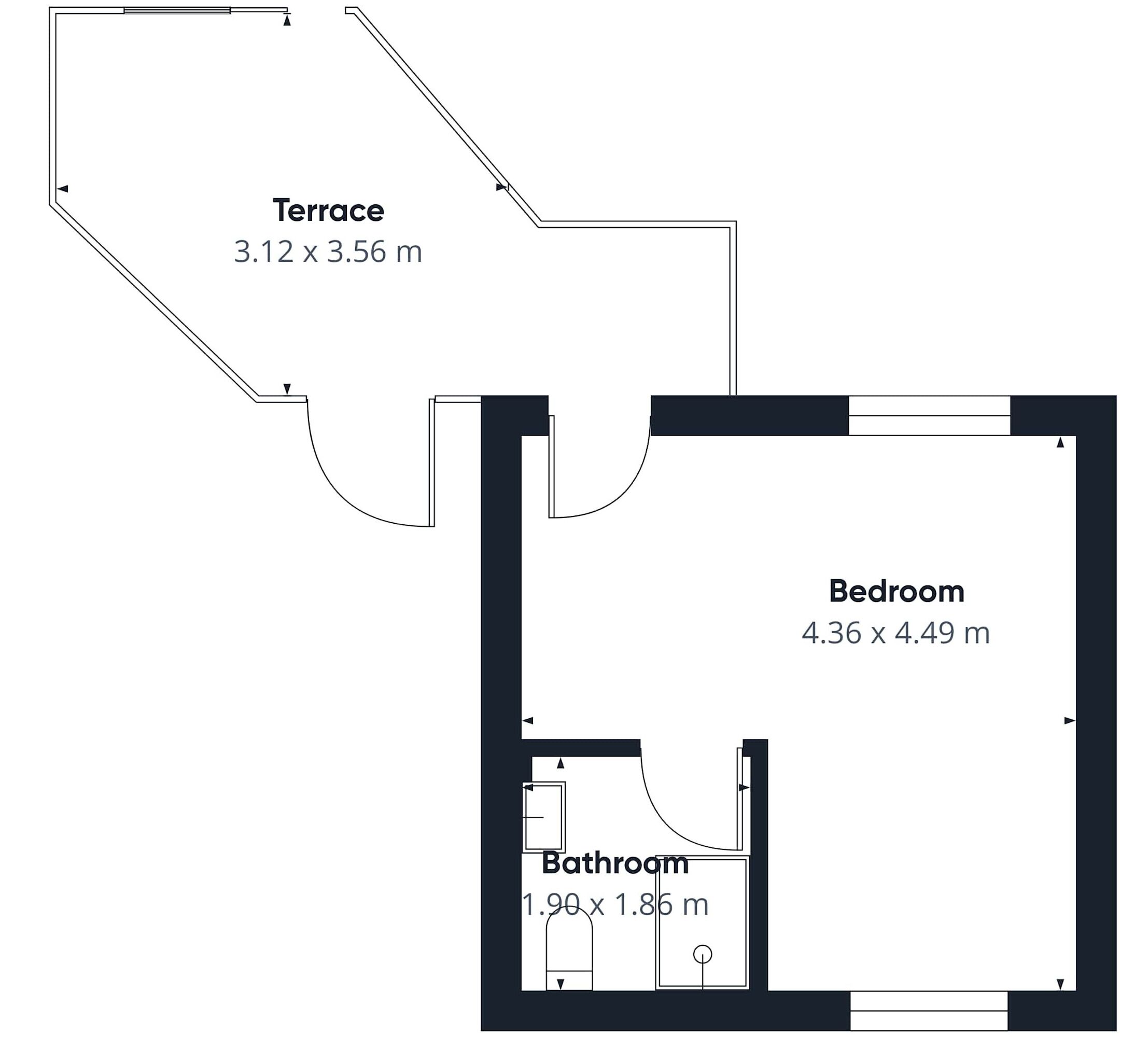 Rumah | 1 kamar tidur