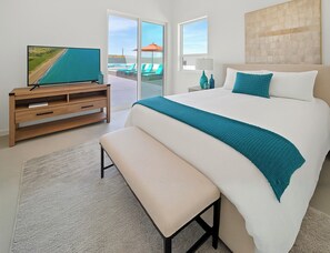 3 bedrooms, iron/ironing board, travel cot, WiFi