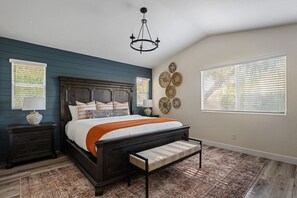 5 bedrooms, iron/ironing board, travel crib, free WiFi