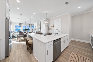 House, 5 Bedrooms | Private kitchen | Fridge, oven, coffee/tea maker, toaster - Joy By The Sea 5 Bedroom Home (Panama City Beach)