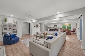 Ferienhaus, 4 Schlafzimmer | Wohnbereich