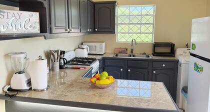 Peaceful 2BR/1BA modern home, perfect for a laid-back Caribbean getaway