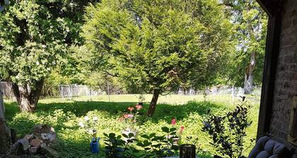 La "maison du gardien" est un joli studio dans l'enceinte de notre propriété.