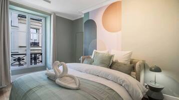 1 chambre, fer et planche à repasser, Wi-Fi, draps fournis