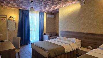 Premium bedding, Tempur-Pedic beds, individually decorated