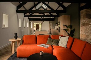 TV, fireplace, stereo, offices