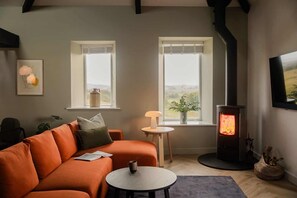 TV, fireplace, stereo, offices