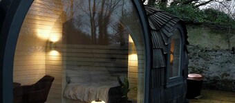 Luxury Eco Cabin with Sea Views