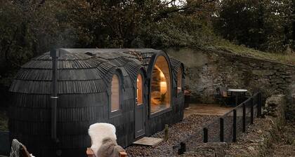 Luxury Eco Cabin with Sea Views