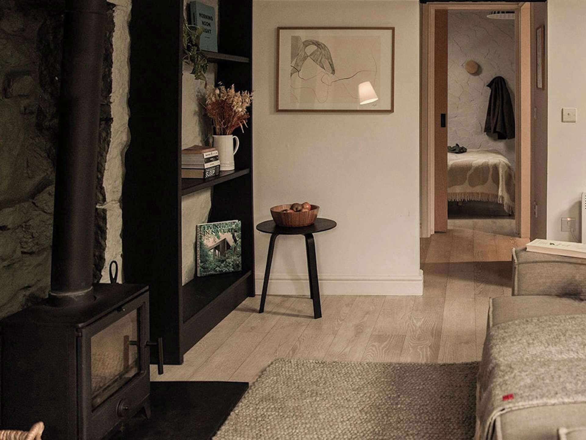 1 bedroom, desk, iron/ironing board, travel cot